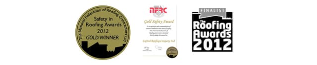 Capital Roofing award certificate 117