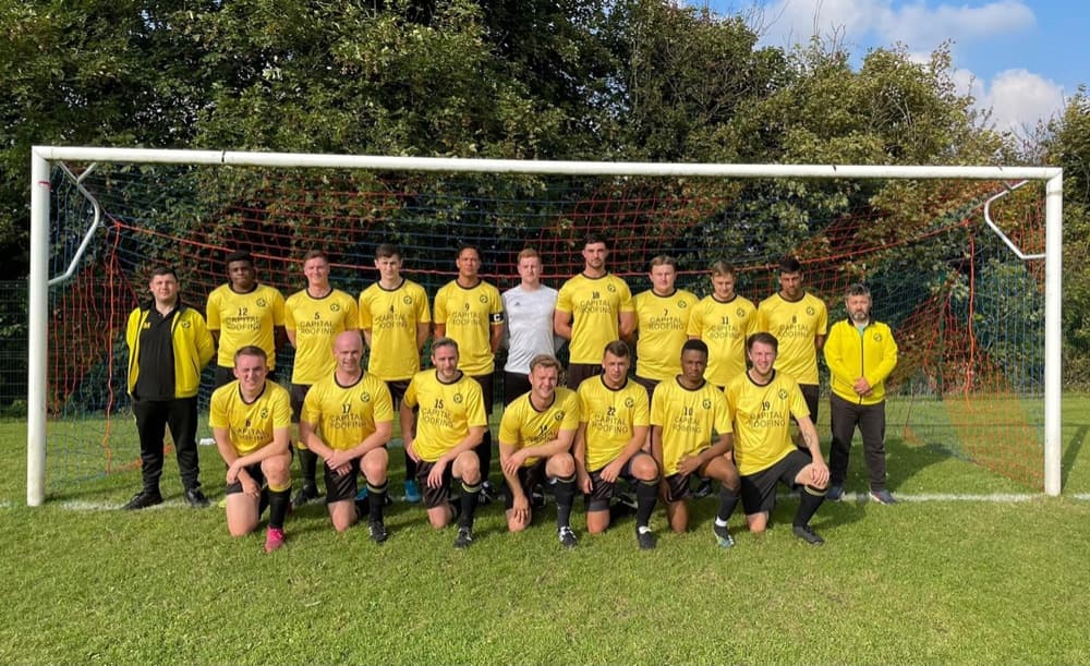 Capital Roofing at Bexley FC match day